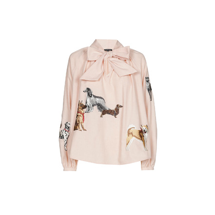 Caroline Biss blouse lightbrown