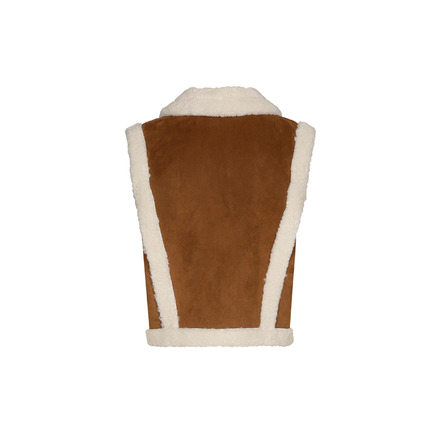 Caroline Biss vest cognac