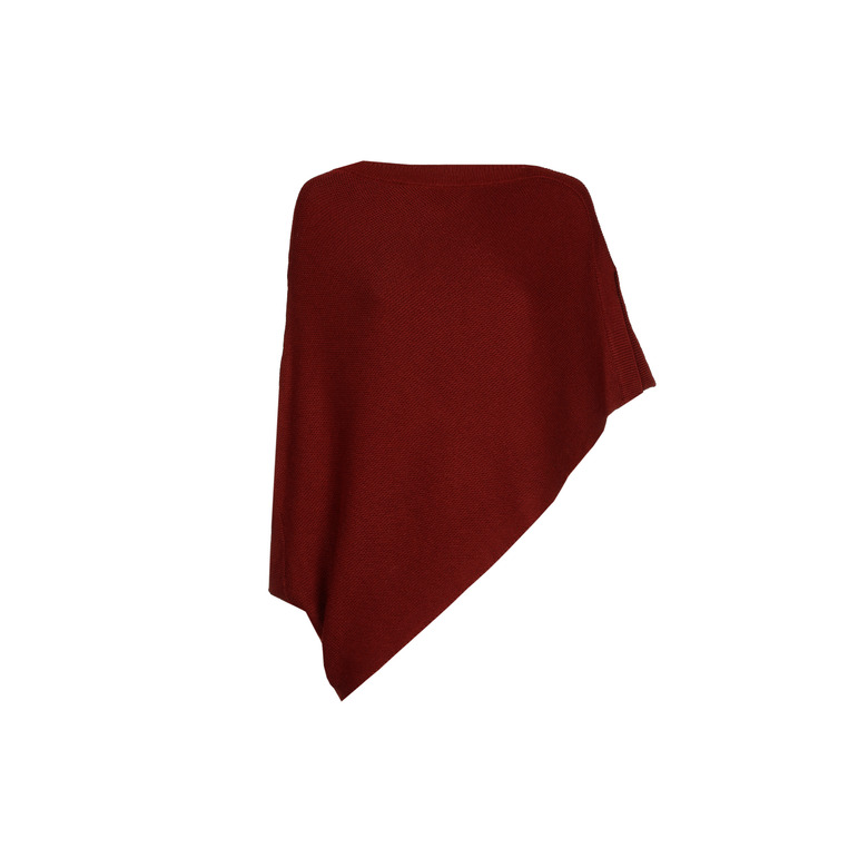 Caroline Biss poncho bordeaux
