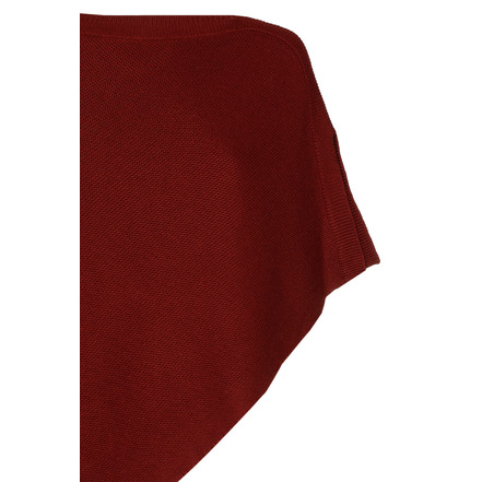 Caroline Biss poncho bordeaux