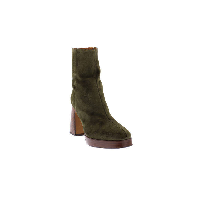 Angel Alarcon bottillons vert 2
