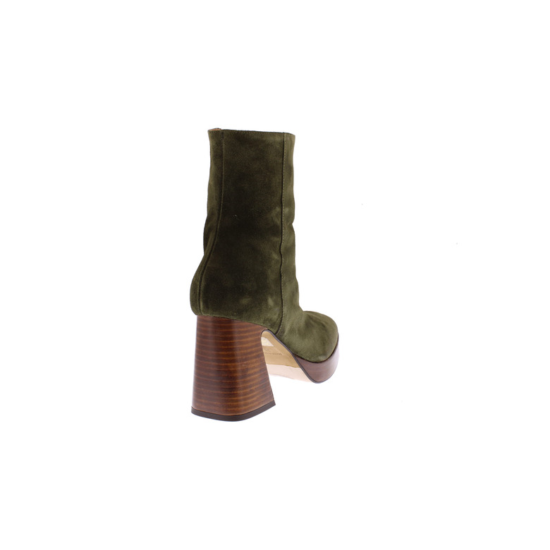 Angel Alarcon bottillons vert 4