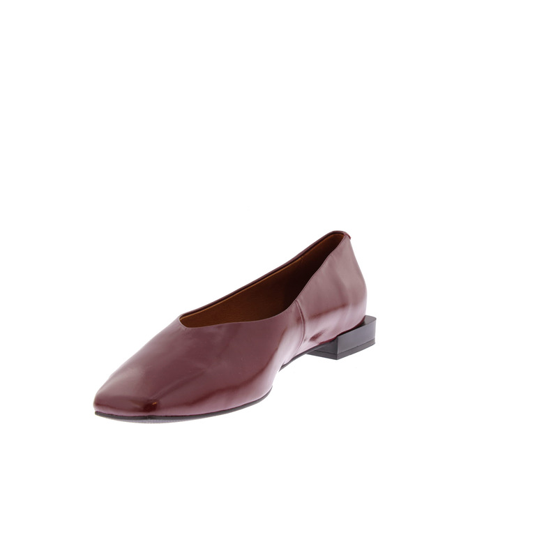 Angel Alarcon ballerines bordeaux 3