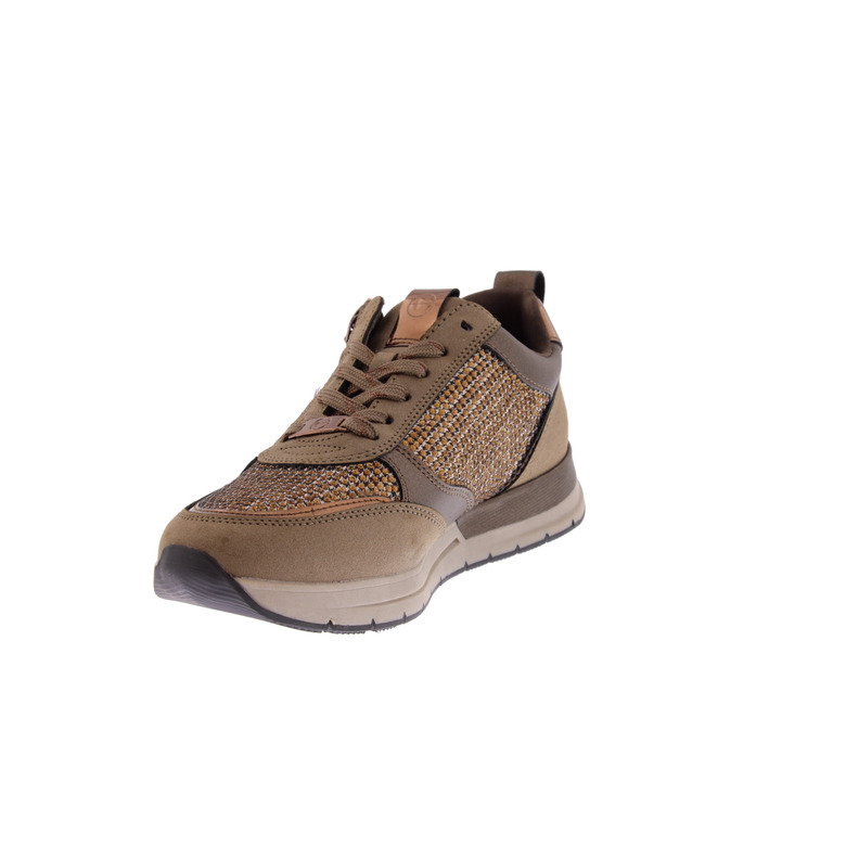 Tamaris sneakers bruin 3