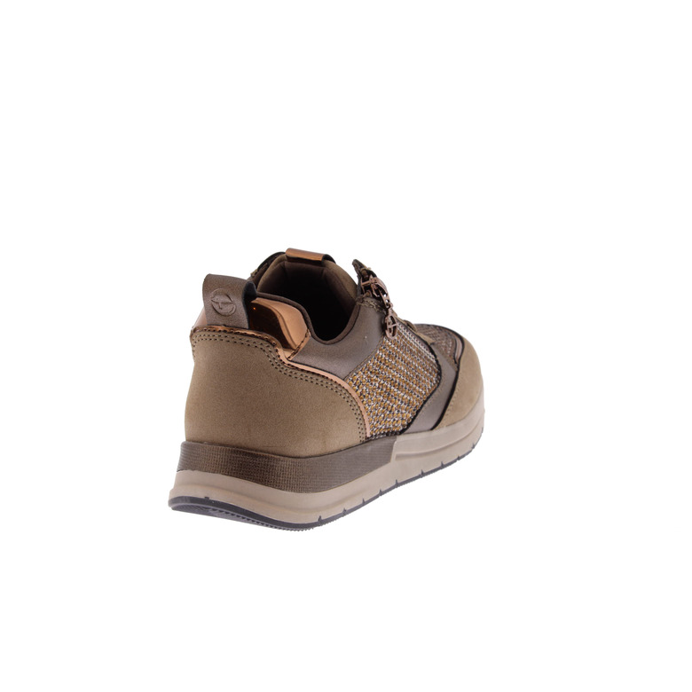 Tamaris sneakers bruin 4