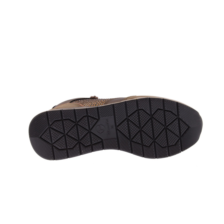 Tamaris sneakers bruin 5