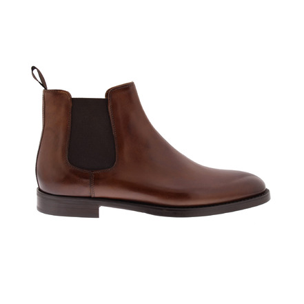Flecs chaussures hautes cognac