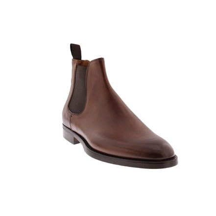 Flecs chaussures hautes cognac
