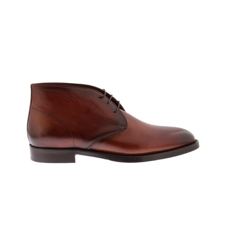 Flecs chaussures hautes cognac