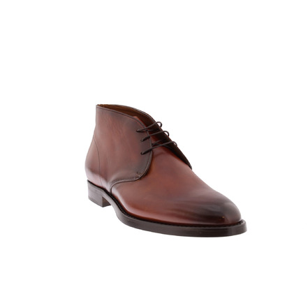 Flecs chaussures hautes cognac