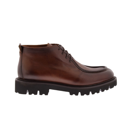 Flecs chaussures à lacets cognac