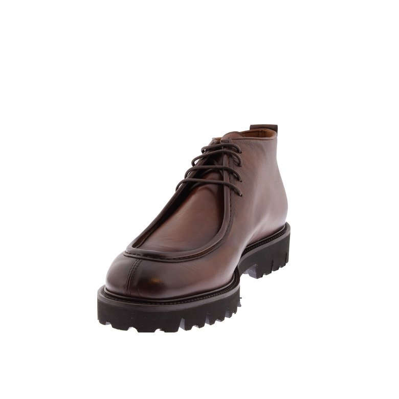 Flecs chaussures à lacets cognac 3