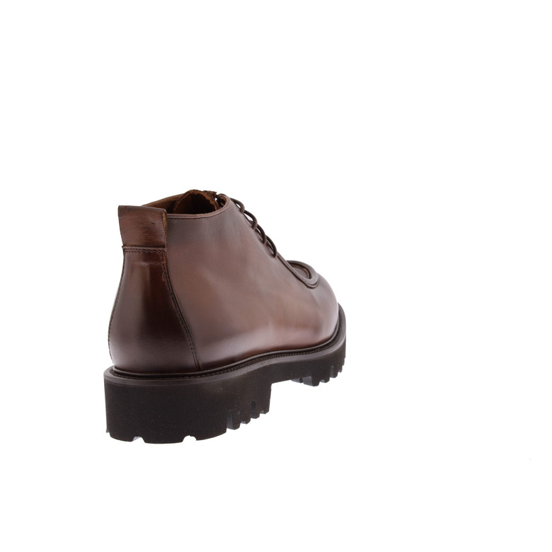 Flecs chaussures à lacets cognac 4