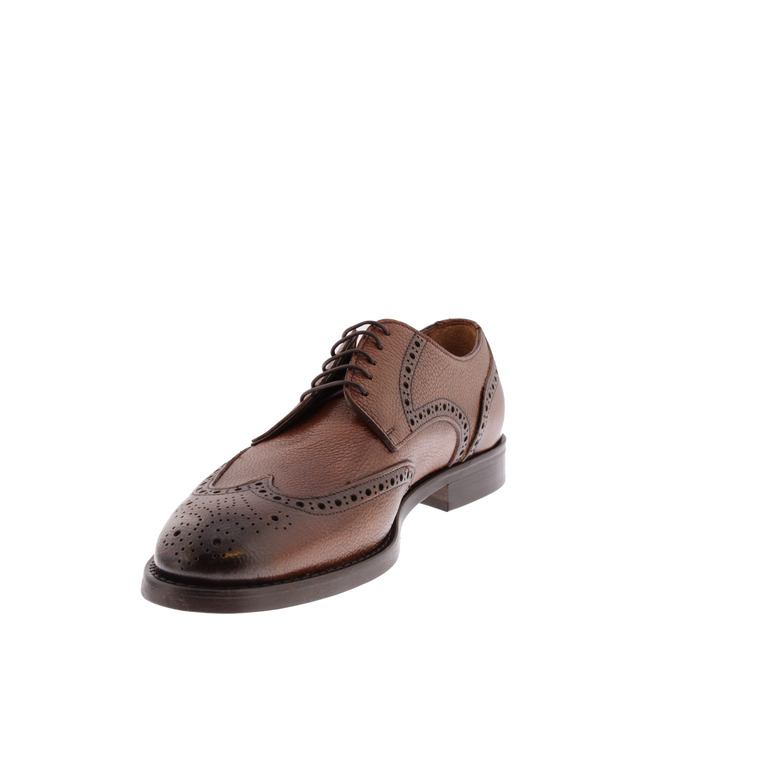 Flecs chaussures à lacets cognac 3