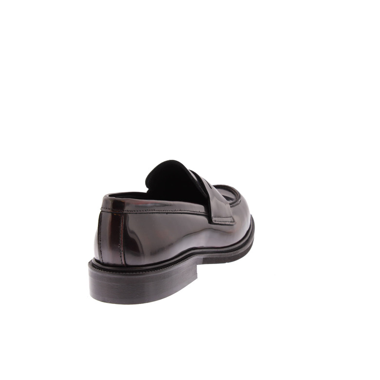 Veni mocassins et loafers bordeaux 4