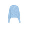 Closed pullover blau