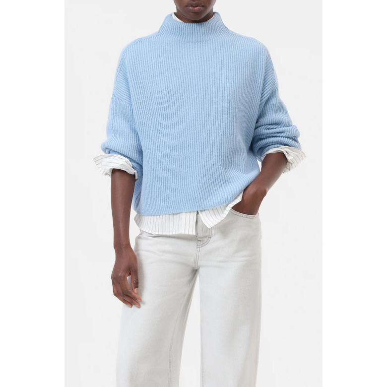 Closed pullover blau 2