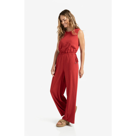 Yaya jumpsuit red