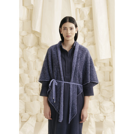 Furore poncho rood