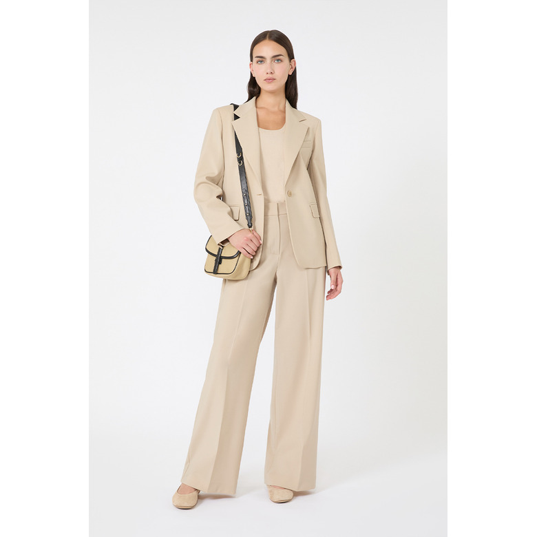 Weekend - Maxmara trousers lightbrown 2