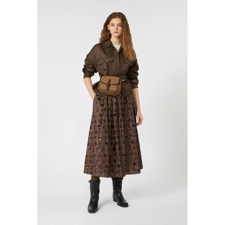 Weekend - Maxmara rok bruin 2
