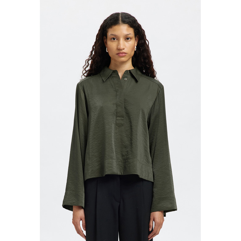 Selected Femme blouse green 2
