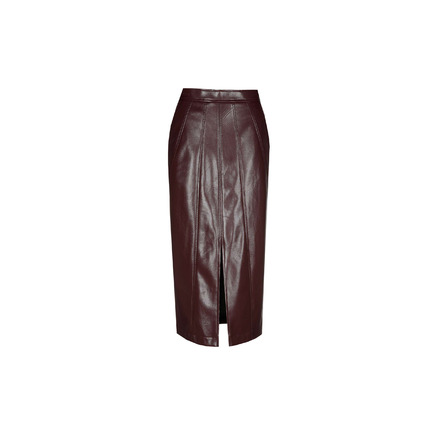 Caroline Biss rok bordeaux