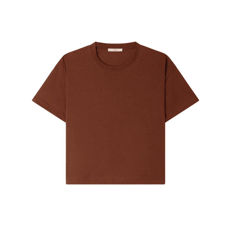 Sessun t-shirt cognac