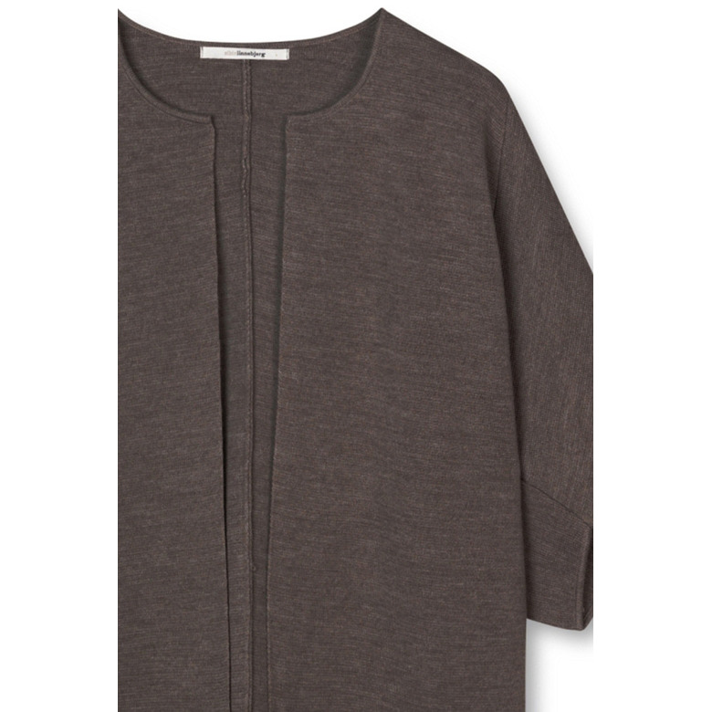Sibin Linnebjerg cardigan brun 2