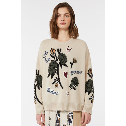 Weekend - Maxmara sweater lightbrown