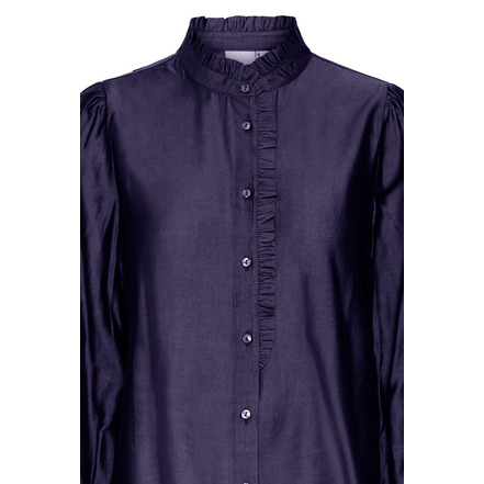 Ichi blouse blauw