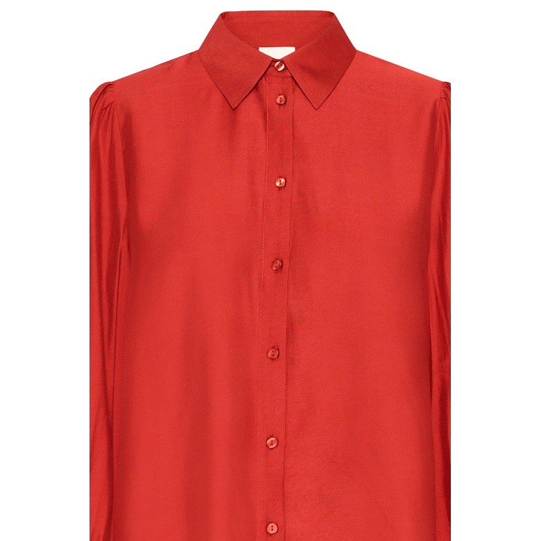 Ichi blouse red 2