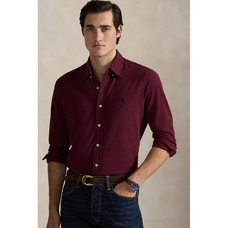 Ralph Lauren chemise bordeaux 2