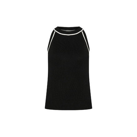 Kaffe top black
