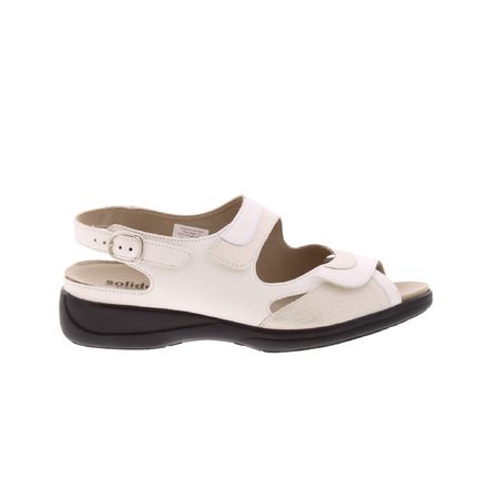 Solidus sandals white