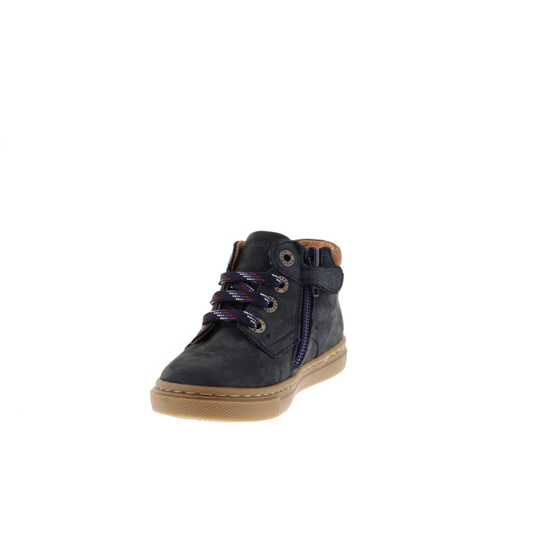 Babybotte hoge schoenen blauw 3