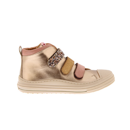 Fr high shoes gold