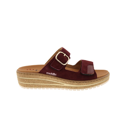 Mephisto Mobils tongs bordeaux