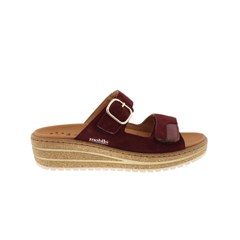 Mephisto Mobils tongs bordeaux 5