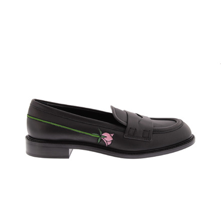 Agl mokassins & halbschuhe schwarz