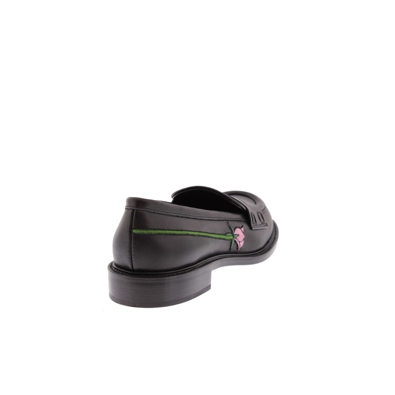 Agl mokassins & halbschuhe schwarz 4