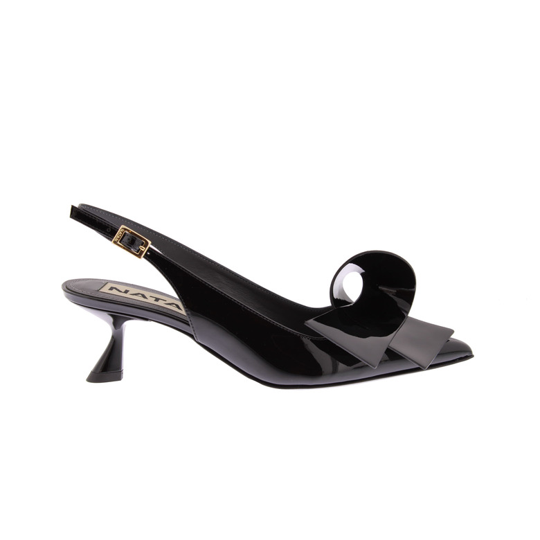 Natan slingbacks zwart 1