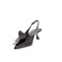 Natan slingbacks zwart 3