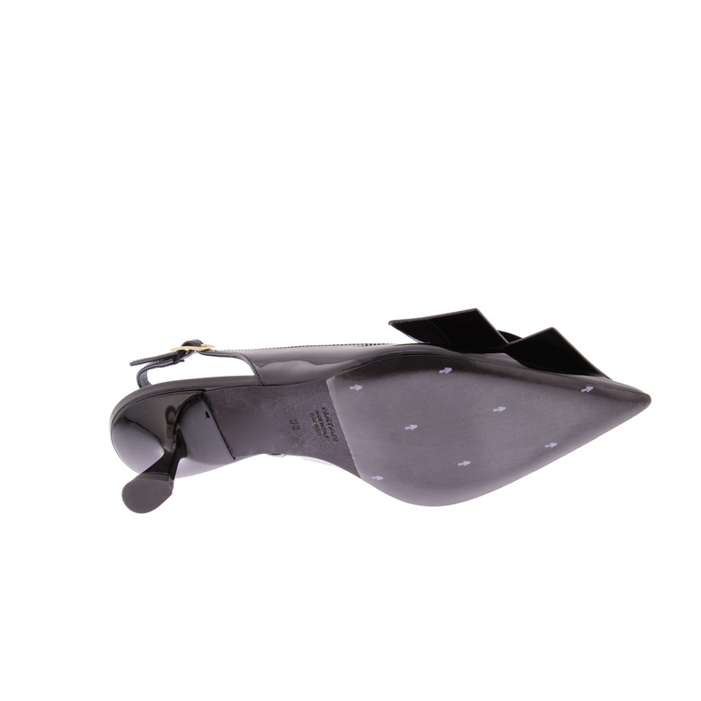 Natan slingbacks zwart 5