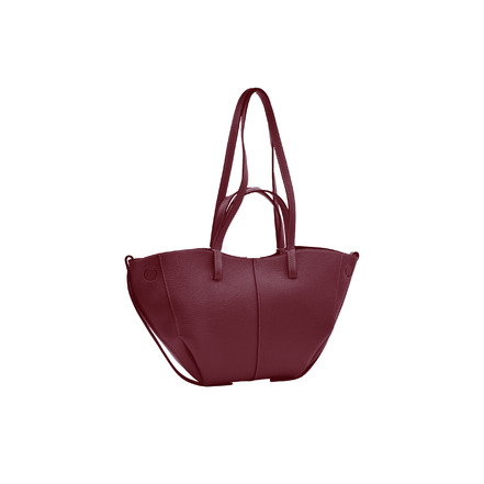 Andrea Cardone sac porté épaule bordeaux
