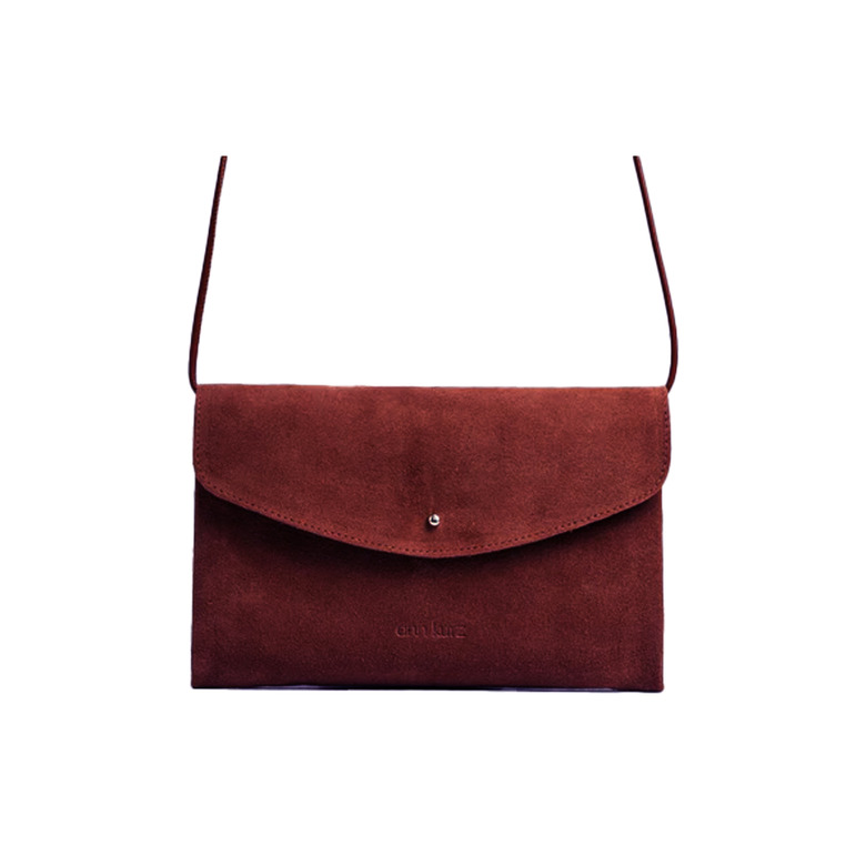Ann Kurz clutch bordeaux
