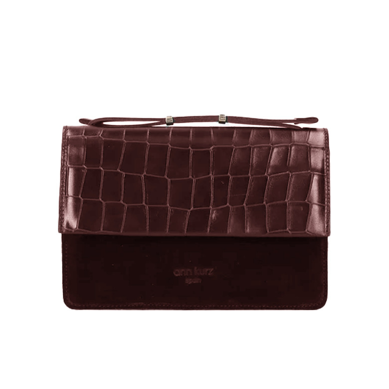 Ann Kurz crossbody bordeaux 1