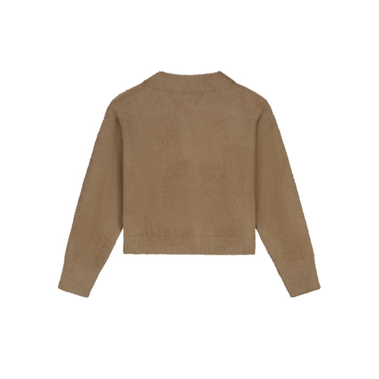 Olaf Hussein cardigan camel 2