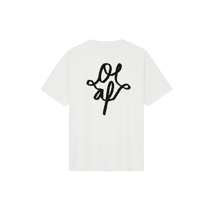 Olaf Hussein t-shirt ecru