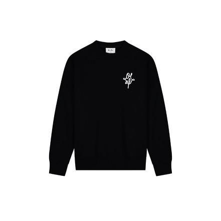 Olaf Hussein sweater schwarz